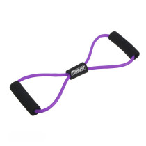 Еспандер EasyFit восьмерка трубчатый, Длина 90 см, TPR, Резина, Неопреновые ручки, для фитнеса и реабилитации, Фиолетовый Еспандер EasyFit восьмерка трубчатый, Длина 90 см, TPR, Резина, Неопреновые ручки, для фитнеса и реабилитации, Фиолетовый