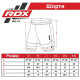 Компресійні шорти для MMA RDX T16 2-в-1 GREY/BLACK, Розмір L, Поліестер, Спандекс, Сіро-чорний