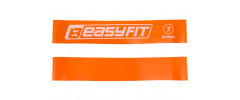 Гумове кільце (еспандер) EasyFit №7 Animal, Опір 30 кг, Латекс, Довжина 60 см, Ширина 5 см, Товщина 3 мм, Помаранчевий, Для занять фітнесом, йогою, пілатесом і кросфітом