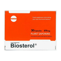 Стимулятор тестостерону, Biosterol, Megabol, 30 капсул