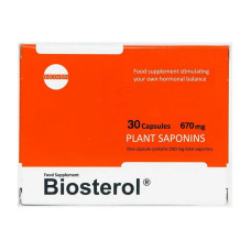 Стимулятор тестостерона, Biosterol, Megabol, 30 капсул