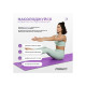 Професійний килимок EasyFit Pro для йоги, 184x68 см, товщина 5 мм, каучук, фіолетовий