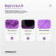 Професійний килимок EasyFit Pro для йоги, 184x68 см, товщина 5 мм, каучук, фіолетовий