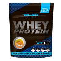 Протеин Whey Protein 80%, Willmax, 920 грамм (Дыня)