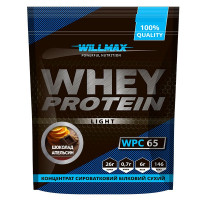 Протеїн, Whey Protein Light 65%, Willmax, 1 кг (Шоколад-апельсин)