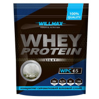 Протеин, Whey Protein Light 65%, Willmax, 1 кг (Кокос)
