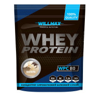 Протеїн Whey Protein 80%, Willmax, 920 грам (Ваніль)
