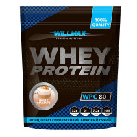 Протеїн Whey Protein 80%, Willmax, 920 грам (Латте Макіато)