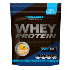 Протеїн Whey Protein 80%, Willmax, 920 грам (Манговий сорбет)