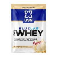 Сироватковий протеїн, 100% Whey Premium Protein, Blue Lab, 34 грами (Ваніль)