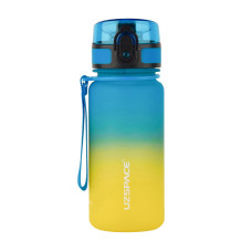 Термобутылка, Frosted Gradient Waterbottle 3034 Blue/Yellow, Uzspace, 350 мл