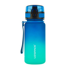 Термопляшка, Frosted Gradient Waterbottle 3034 Blue/Green, Uzspace, 350 мл