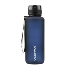 Бутылка для воды, Frosted Gradient Waterbottle 3056 Black/Blue, Uzspace, 1,5 л