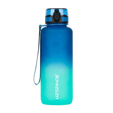 Бутылка для воды, Frosted Gradient Waterbottle 3056 Blue/Green, Uzspace, 1,5 л