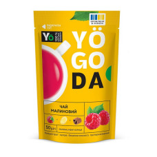 Натуральний чай, Yogoda Tea, 50 грам (Малиновий) 