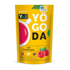 Натуральный чай, Yogoda Tea, 50 грамм (Малиновый) 