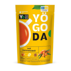 Натуральний чай, Yogoda Tea, 50 грам (Обліпиховий)