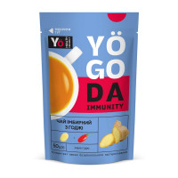 Чай, Yogoda Immunity Tea, 50 грам (Імбирний з годжі)