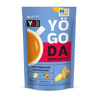Чай, Yogoda Immunity Tea, 50 грам (Імбирний з куркумою)