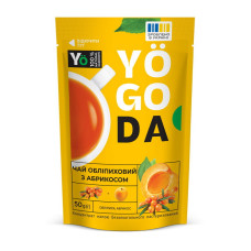 Натуральний чай, Yogoda Tea, 50 грам (Обліпиховий з абрикосом) 