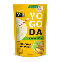 Коктейль, Yogoda Cocktail, 50 грамм (Лимонад имбирный)