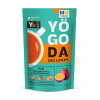 Чай без цукру, Yogoda Tea Sugar Free, 40 грам (Маракуйя, манго, мускатний горіх)