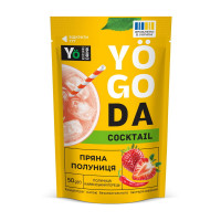 Коктейль, Yogoda Cocktail, 50 грам (Пряна полуниця)