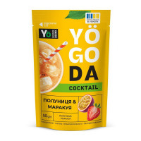 Коктейль, Yogoda Cocktail, 50 грам (Полуниця-маракуя)