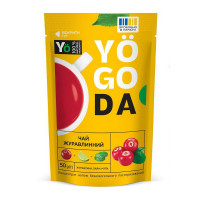 Натуральний чай, Yogoda Tea, 50 грам (Журавлинний) 