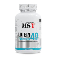 Лютеин с зеаксантином, Lutein 40 mg + Zeaxanthin, MST, 120 капсул Лютеин с зеаксантином, Lutein 40 mg + Zeaxanthin, MST, 120 капсул