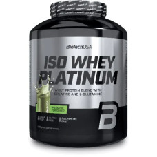 Изолят протеина, Iso Whey Platinum, BioTech, 1,81 кг (Фисташка)
