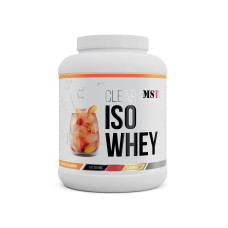 Ізолят протеїну, Clear Iso Whey, MST, 900 г (Персиковий холодний чай)
