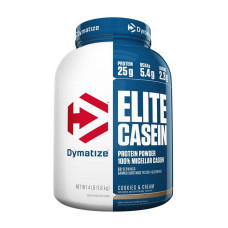 Казеин, Elite Casein, Dymatize, 1,8 кг (Печенье с кремом)