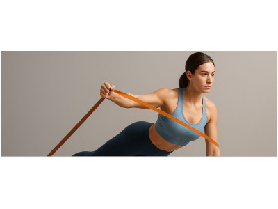 ТОП-5 упражнений с эластичной лентой для коррекции осанки