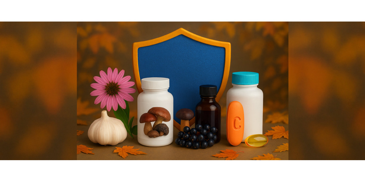 ТОП-6 добавок для поддержки иммунитета осенью