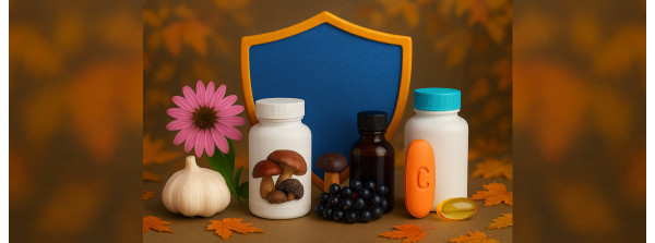 ТОП-6 добавок для поддержки иммунитета осенью