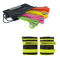 Набір для комплексних тренувань EasyFit №2 "Pro Fit 2в1". Склад набору: двошарові гумові петлі EasyFit (4в1), опір 2-45 кг + набірні обтяжувачі для ніг і рук EasyFit (вага 0,5-2,5 кг)