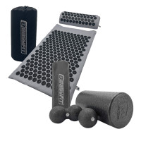 Набір для відновлення та релаксації EasyFit №1 “Релакс і Тонус 2в1”. Склад набору: МФР набір для масажу EasyFit MioSet-L (3в1) та масажний килимок Кузнєцова з подушкою