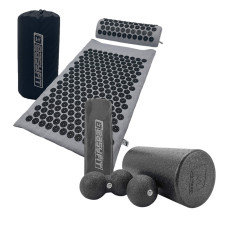 Набір для відновлення та релаксації EasyFit №1 “Релакс і Тонус 2в1”. Склад набору: МФР набір для масажу EasyFit MioSet-L (3в1) та масажний килимок Кузнєцова з подушкою