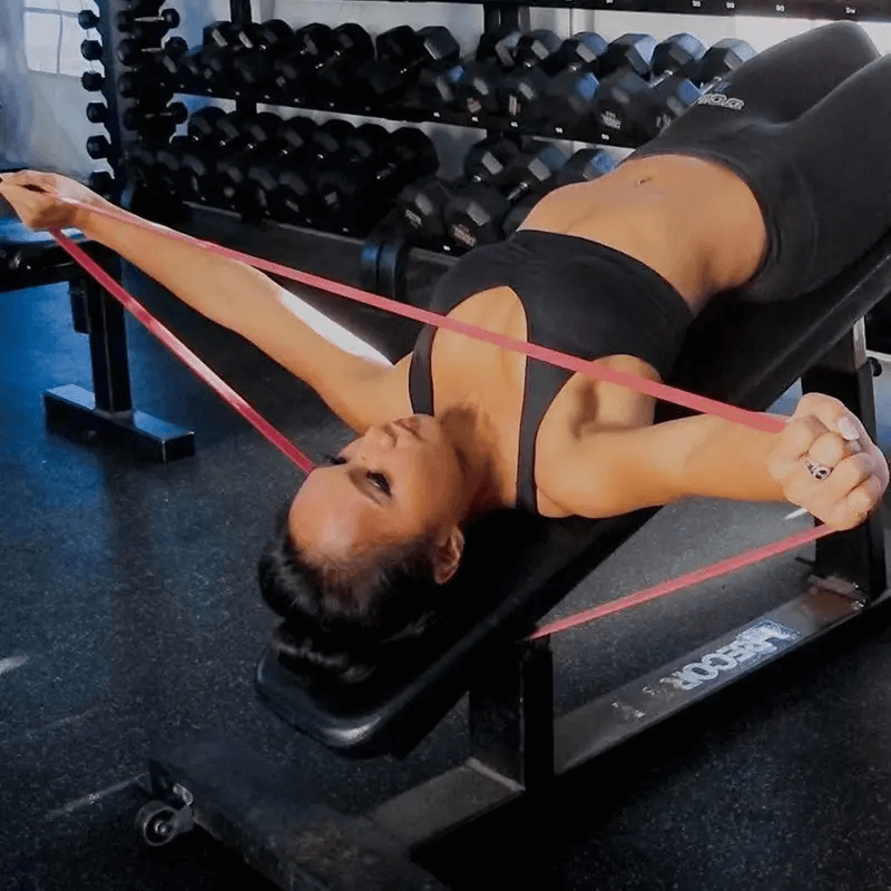 Резиновые петли EasyFit, Набор 3 шт, Латекс, Сопротивление 1-31 кг