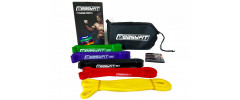 Резиновые петли EasyFit, Набор 5 шт, Латекс, Сопротивление 1-65 кг