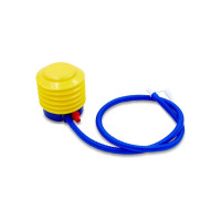 Насос для фітболу ножний, Довжина 11 см, Ширина 13 см, Поліпропілен (РР)