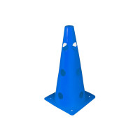 Конус-фишка спортивная EasyFit, Длина 31 см, ПВХ, Синий, Инвентарь для разметки полей, для игр и тренировок
