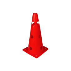 Конус-фишка спортивная EasyFit, Длина 31 см, ПВХ, Красный, Инвентарь для разметки полей, для игр и тренировок
