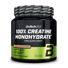 Креатин, 100% Creatine Monohydrate, BioTech, 300 г (Юдзу)
