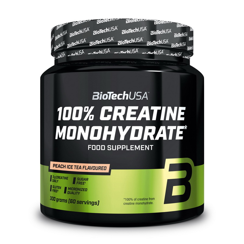 Креатин, 100% Creatine Monohydrate, BioTech, 300 г (Юдзу) Креатин, 100% Creatine Monohydrate, BioTech, 300 г (Юдзу)