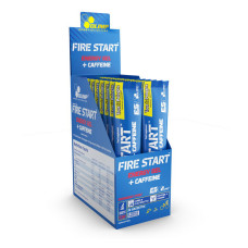 OLIMP, Fire Start Energy Gel + Caffeine, 36 g, blackcurrant