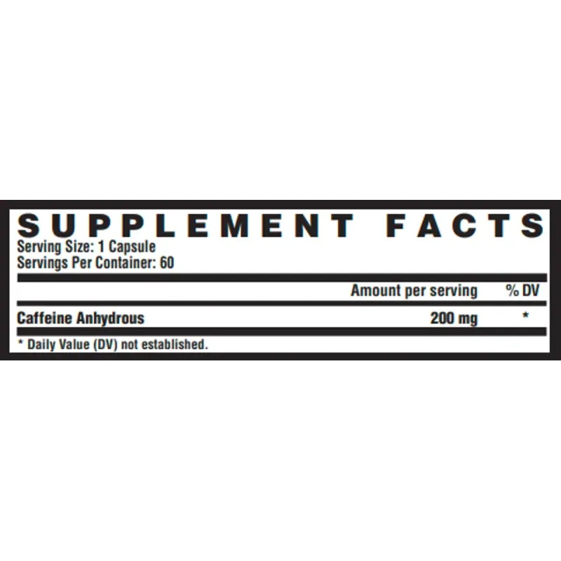 Caffeine - 60 caps Nutrex