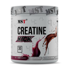 MST, Creatine Kick, 300 g, peach ice tea