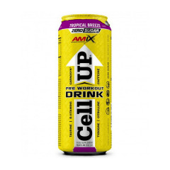 AMIX, Cell UP Pre Workout, 500 ml, cherry-berry